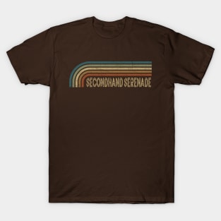 Secondhand Serenade Retro Stripes T-Shirt